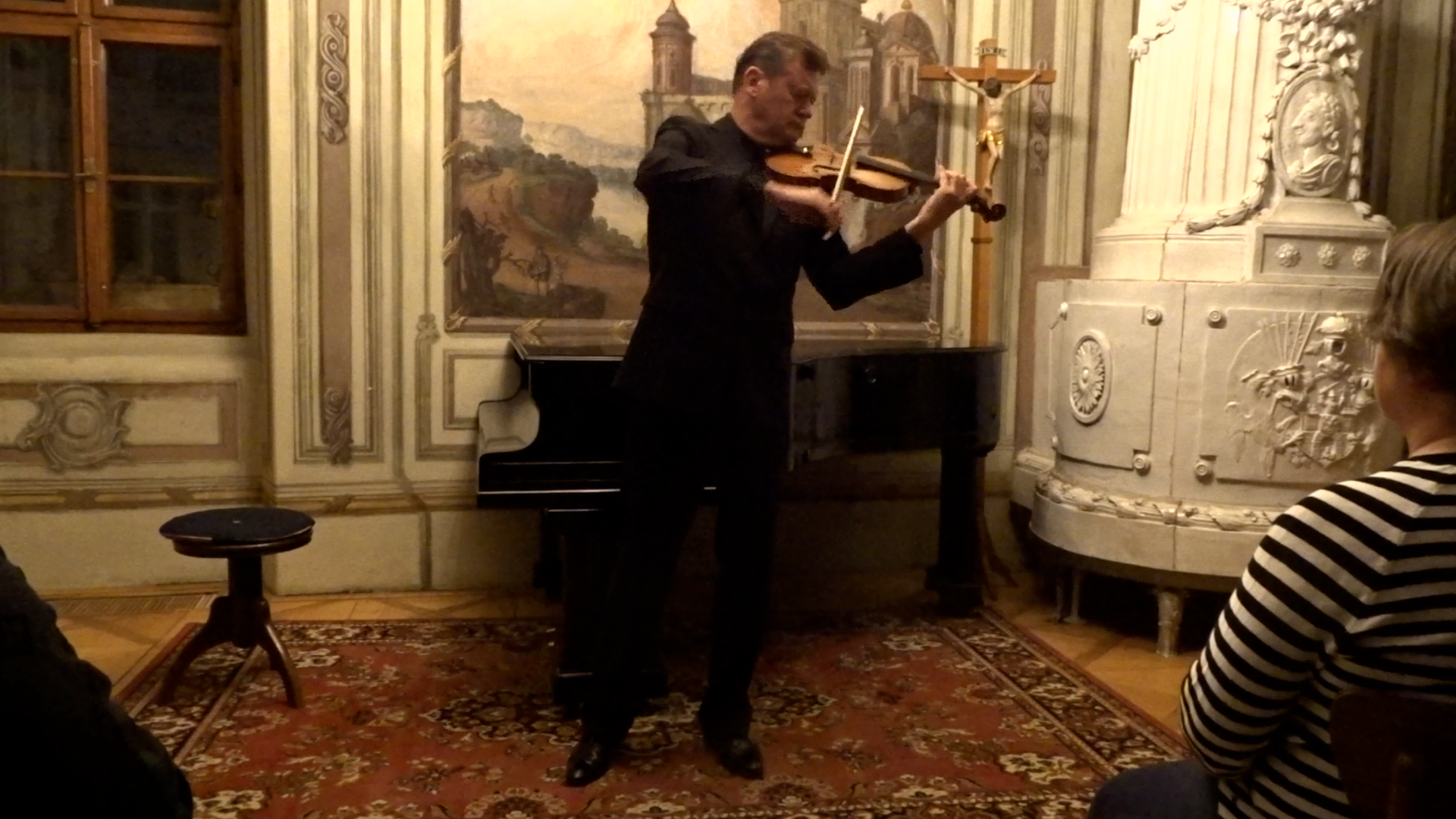 Ivan Ženatý housle, Martin Kasík klavír.