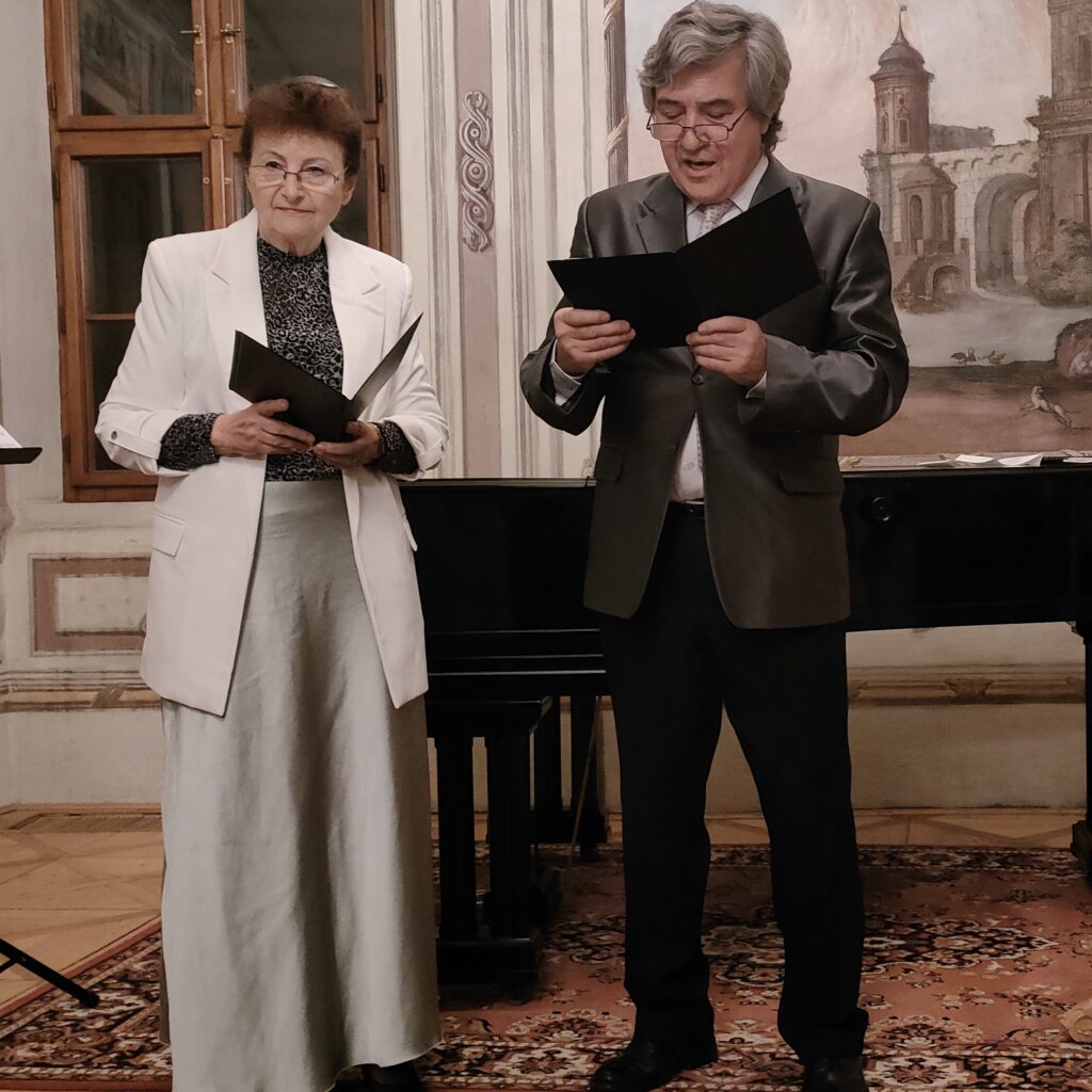 Koncerty ve Foersterově síni. Vlasta Korbová a Arnošt Proschek - přednes