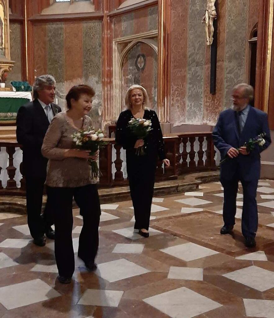 Marina Vyskvorkina – soprán Josef Popelka - klavír Vlasta Korbová a Arnošt Proschek - recitace