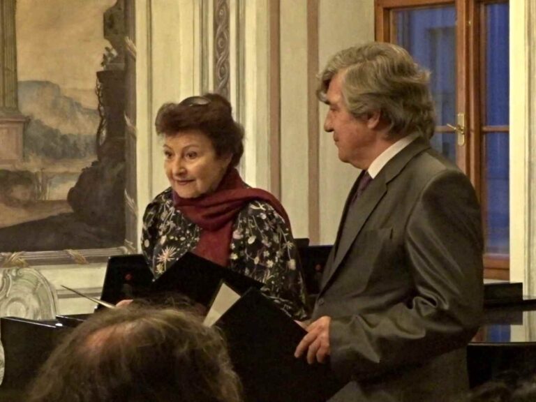 Vlasta Korbová a Arnošt Proschek - recitace veršů