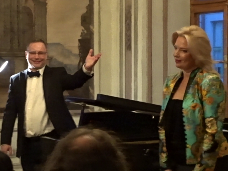 Robert Fuchs - klavír, Marina Vyskvorkina - soprán